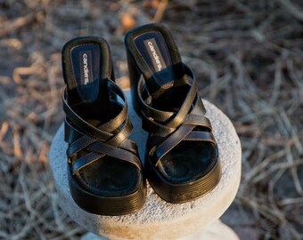 candies flip flops wedge