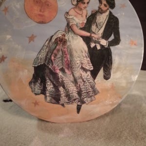 Pudełko do decoupage'u „Tańcząca Panna Młoda i Pan Młody”