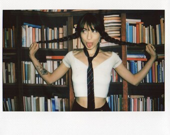 One-of-a-Kind Original Instax Wide Photo of Beautiful Ivy Rose #64C by J.C. Chang