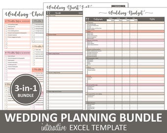 wedding checklist etsy
