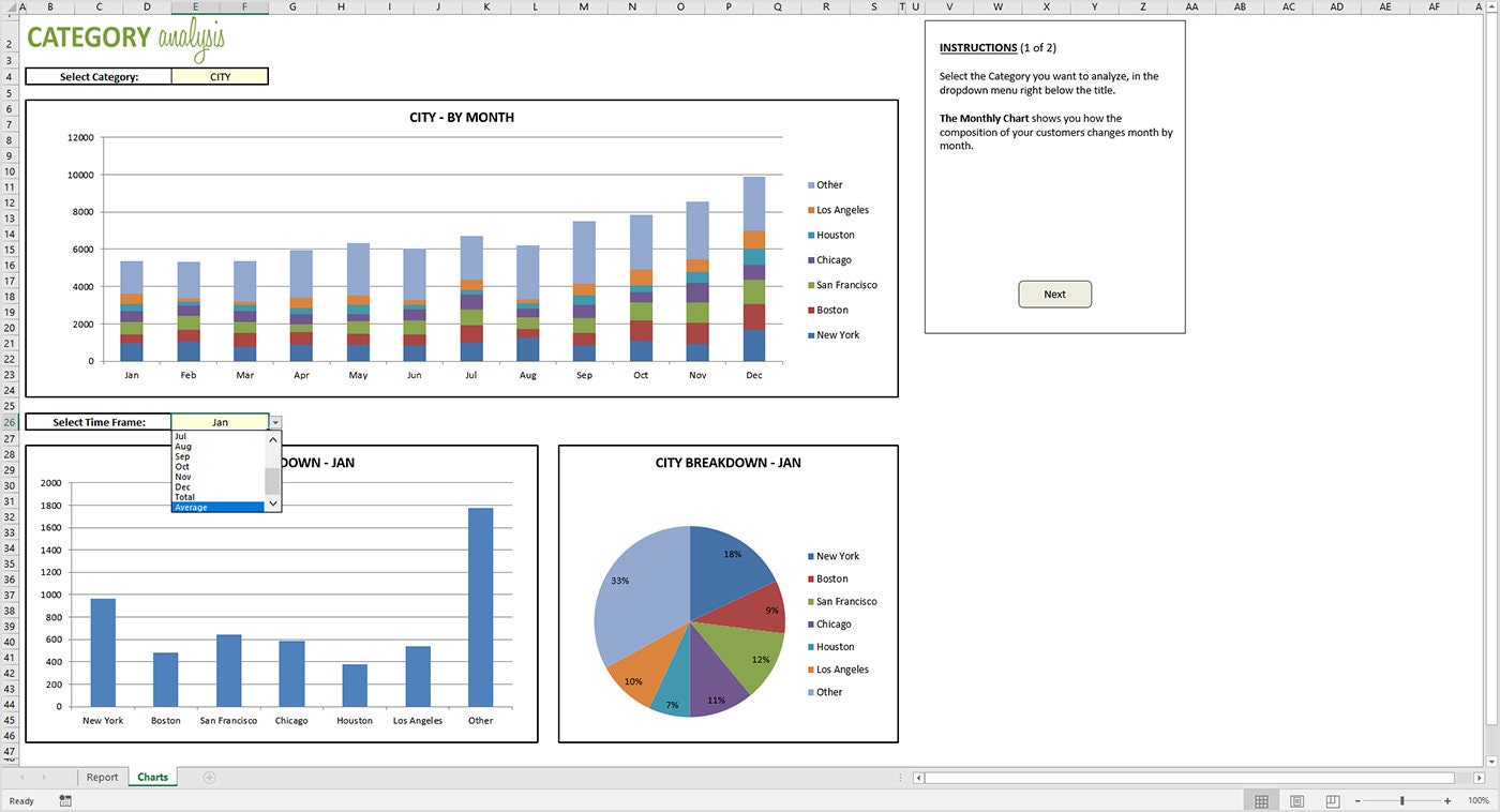 Customer Demographics Report Excel Template Printable Etsy Australia