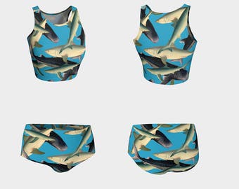 shark bathing suit womens