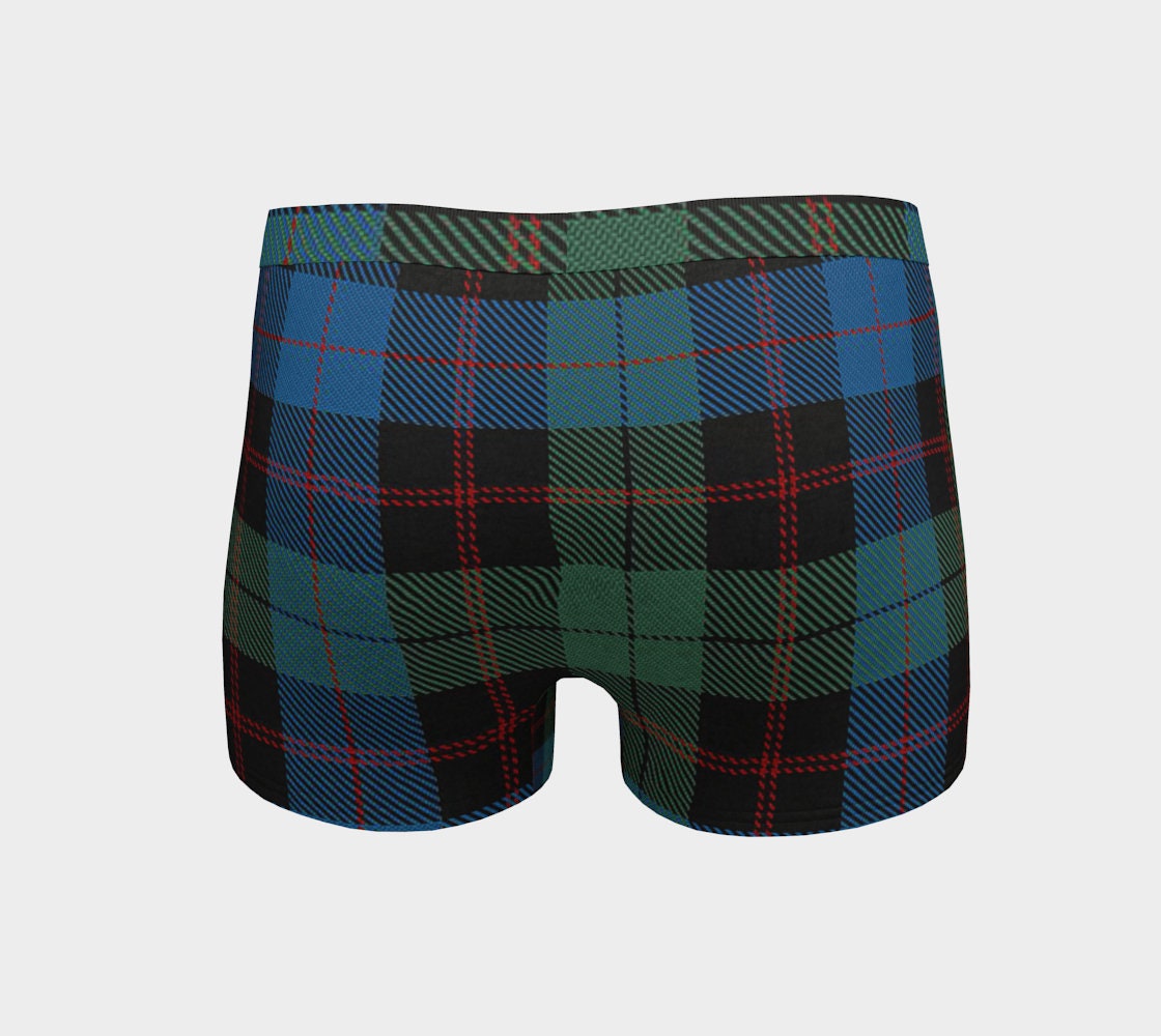 TARTAN Cheeky Panty Boyshorts Scotland Scottish Plaid Lingerie | Etsy