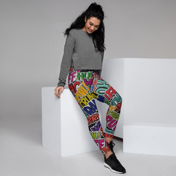 Joggers Sweatpants Pants Slogan Words 