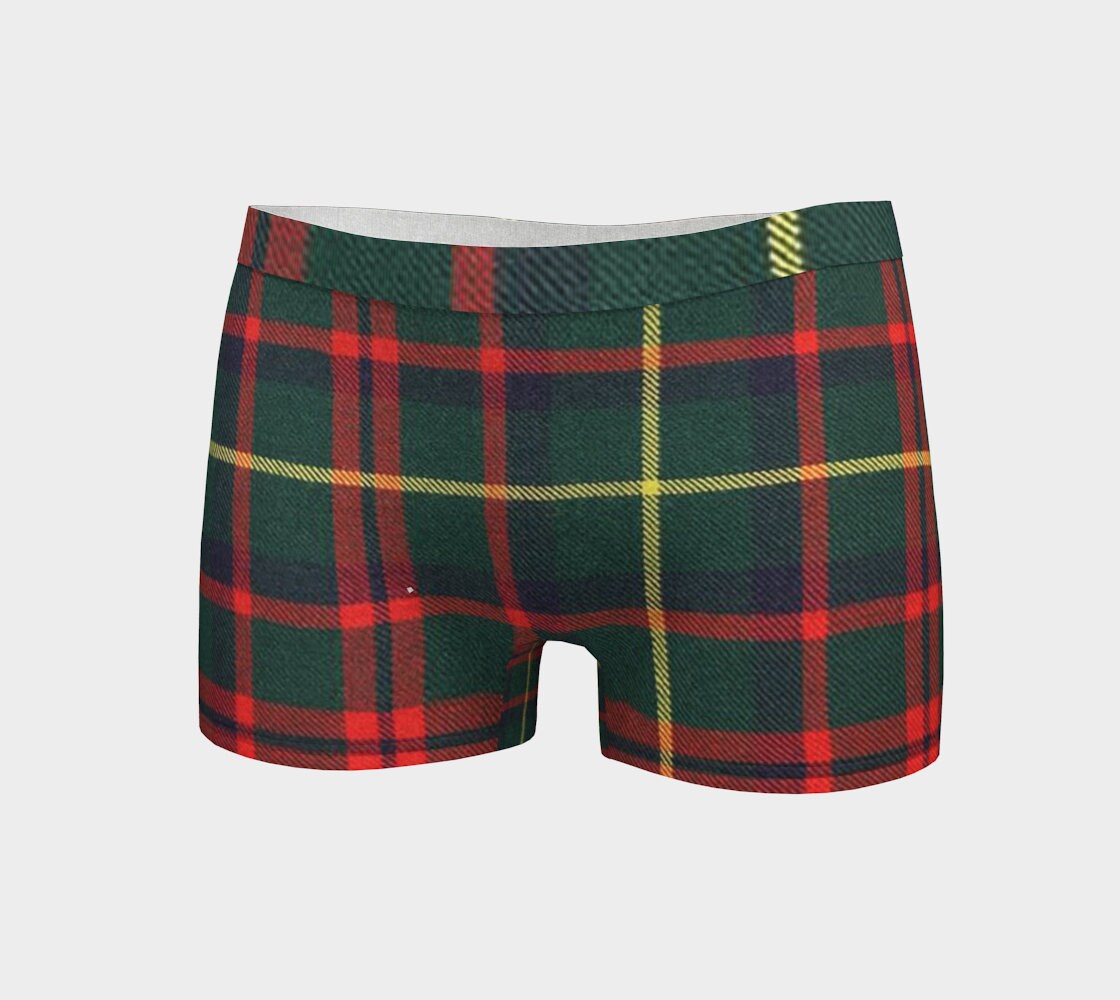 TARTAN Cheeky Panty Boyshorts Scotland Scottish Plaid Lingerie | Etsy