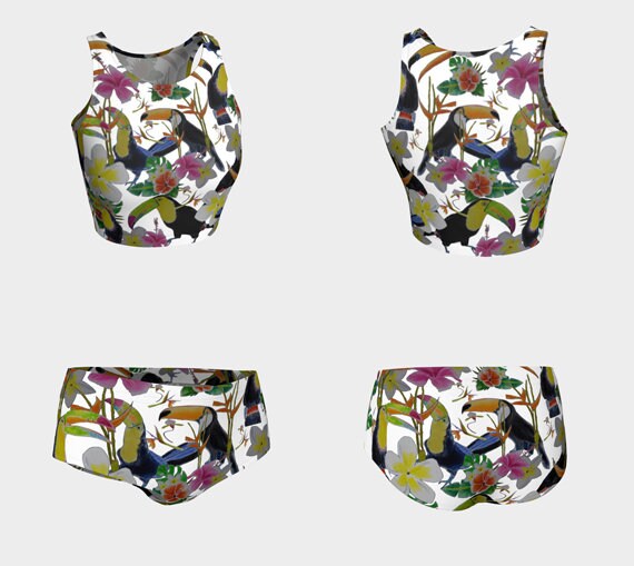 toucan bathing suit