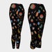 MICROBES Leggings Capris Plus Size Microbiology Virus Bacteria Science Wearable Art Clothes Women Teen Girl Pants Clothing Fashion Bottoms 