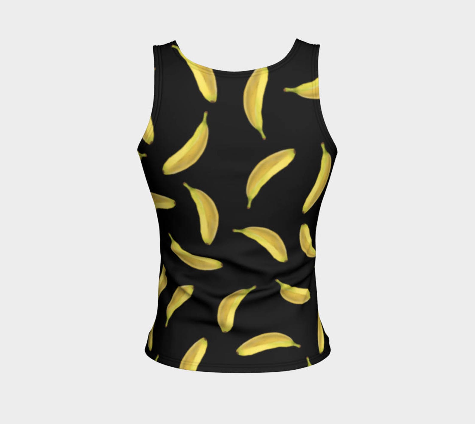 BANANAS Tank Top XSSMLXL Fitted Loose Fruit Tropical Food Etsy