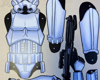 Star Wars: Stormtrooper Paper Doll
