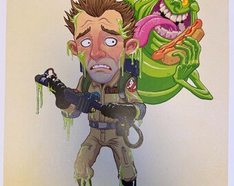 Ghostbusters: Venkman Gets Slimed