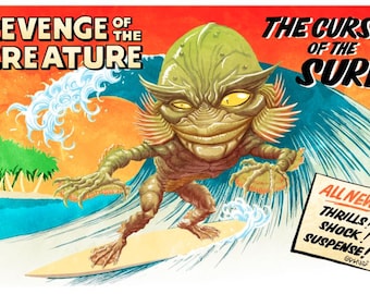 Creature From the Black Lagoon: Creature on the Surf