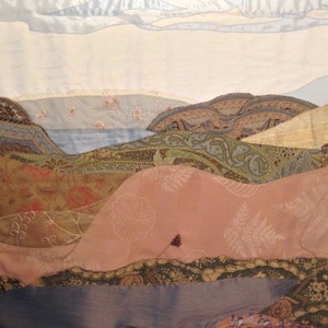 EARTH BEAUTY  Fabric Art