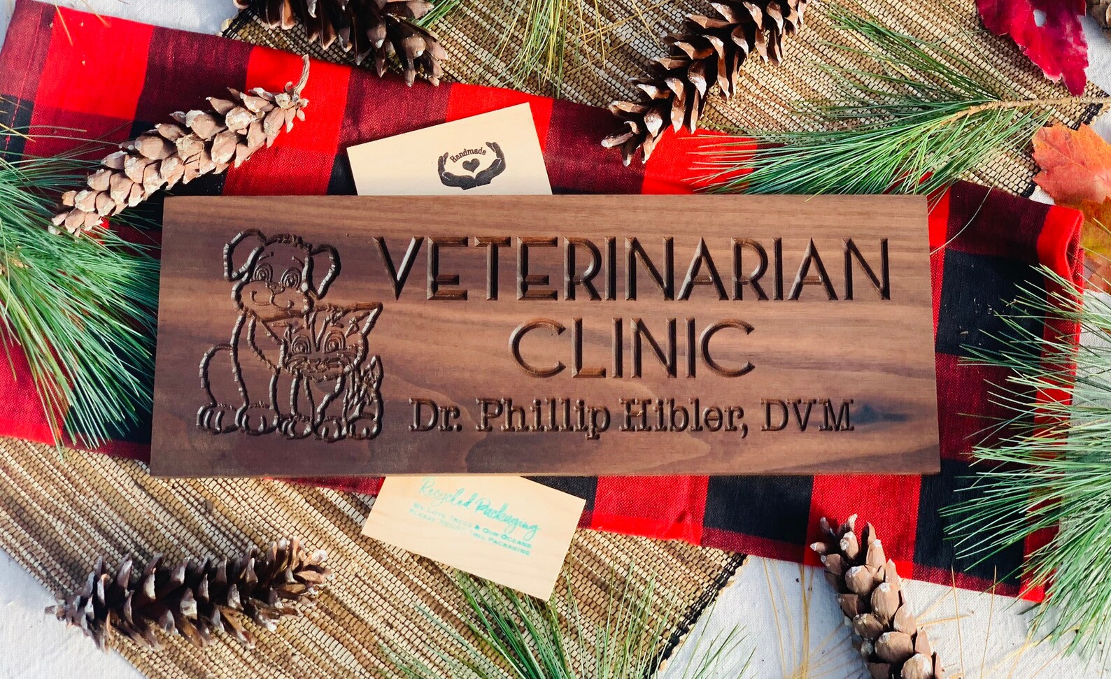 Vet Gifts Wood Plaque for Veterinarian Gift Animal Vet Degree Etsy