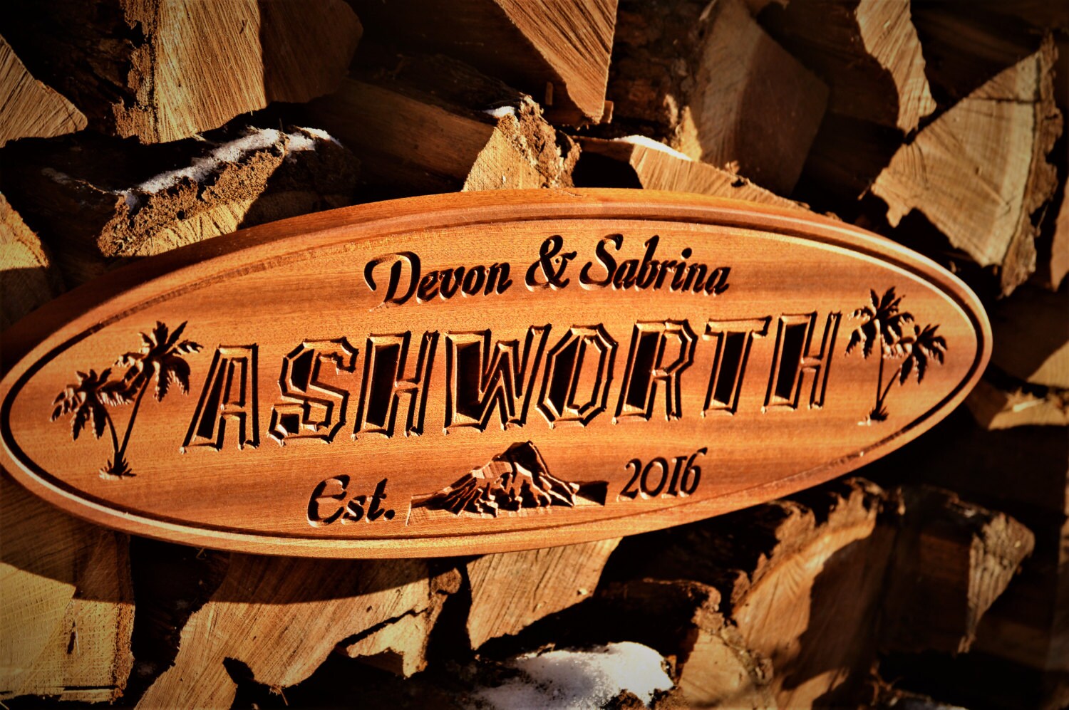 Custom Wood Signs Shore Coastal Decor Vacation Home Name Sign Etsy