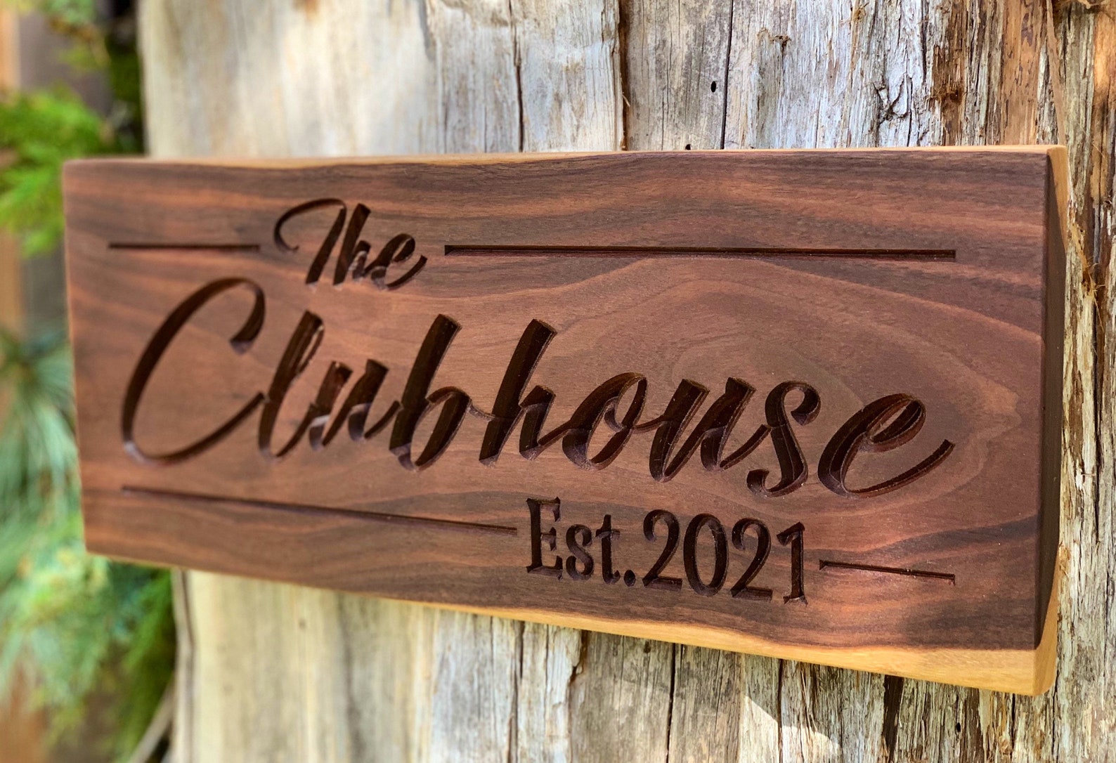 Custom Wood Sign Outdoor Customized Wood Signs Custom Carved - Etsy