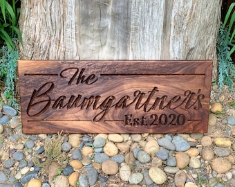 Hardwood Custom Wooden Signs Carved Wooden Sign Solid Hardwood Outdoor Wood Sign Personalized Wood Sign Custom Wood Sign Carved Wood Sign