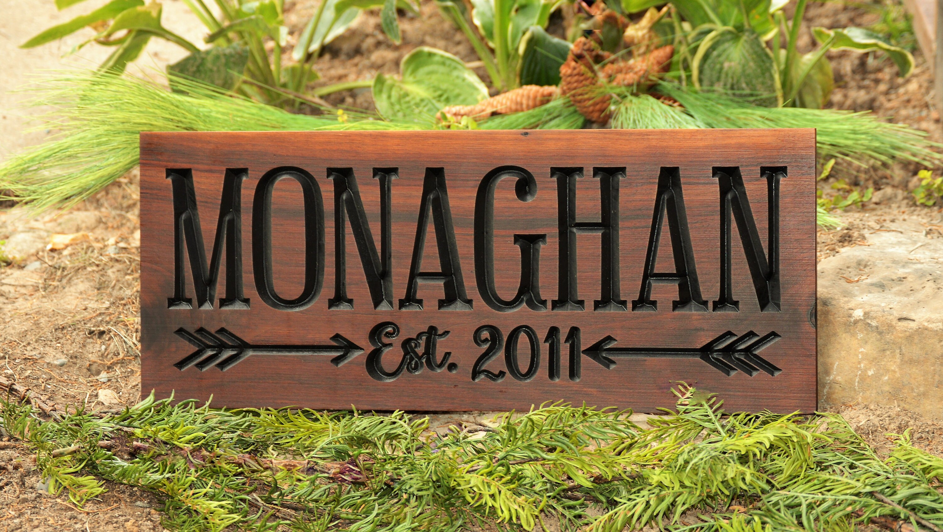 Custom Wood Signs Family Name Sign Wedding Gift Ideas Last Name