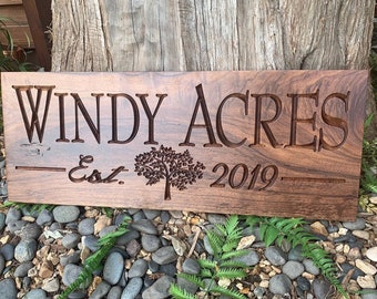 Custom Orchard Sign Tree Garden Custom Farm Signs Wood Signs Orchard Plaque Wood Orchard Sign Custom Farmhouse Sign Fruit Farm Sign Tree