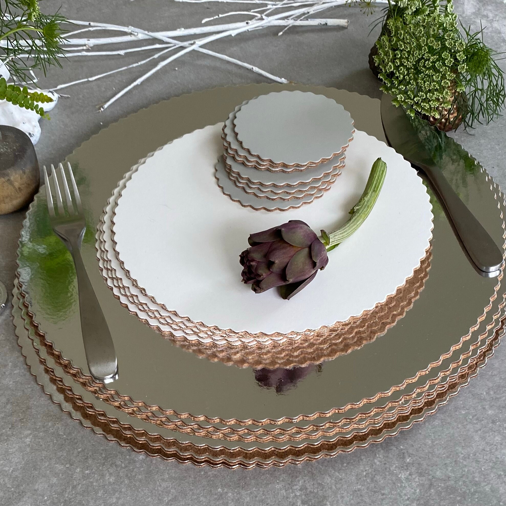 Silicone Placemats, Soft And Flexible, Large Tablemats