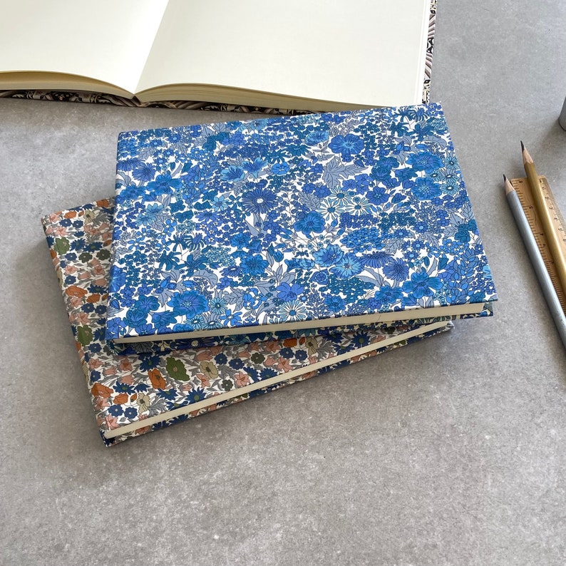 Liberty Fabric Cotton Guest Book Option to Personalise 画像 5