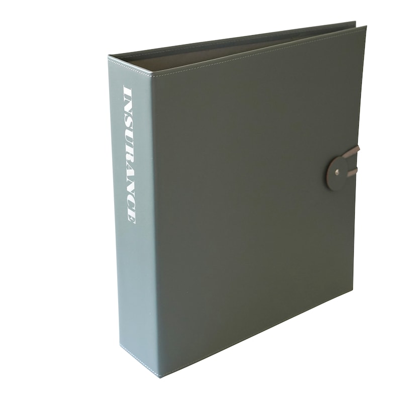 Personalised Hardback Leather Lever Arch A4 Ring Binder Etsy