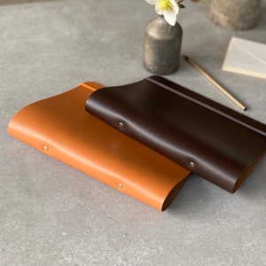 A5 Ring Binder Recycled Leather