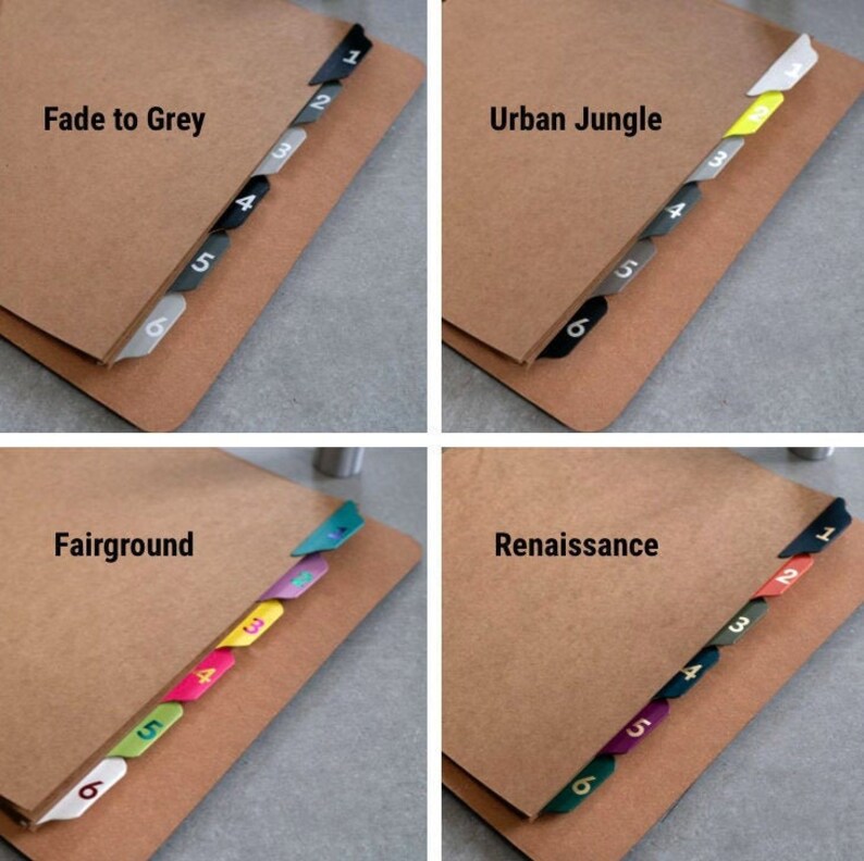 Lever Arch File Leather A4 Binder With Optional Divider Tabs Etsy UK