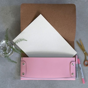 Portfolio personnalisé en cuir recyclé (A4)