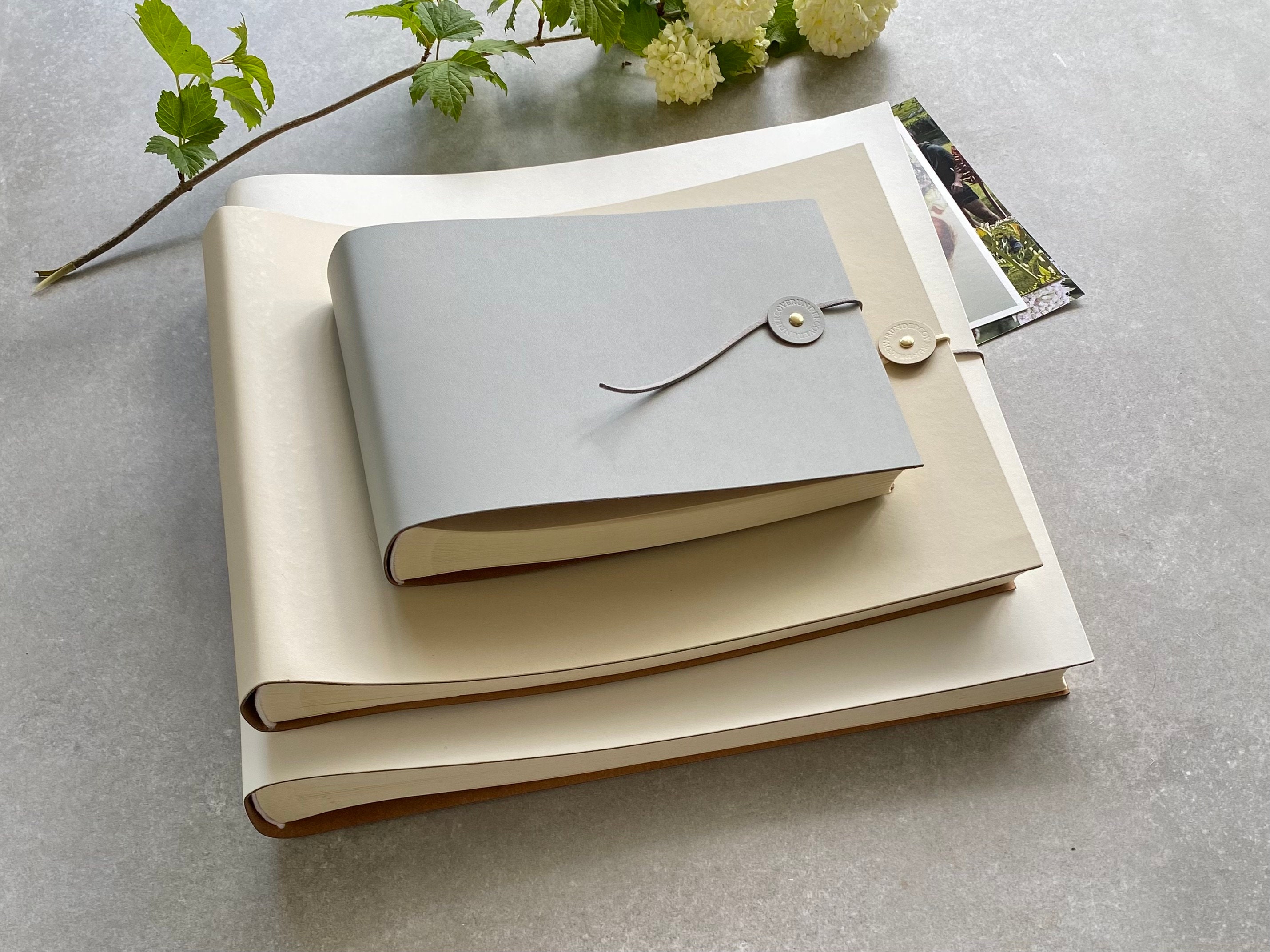 Your Memories, Your Way – Recycled Leather Photo Albums With Tie