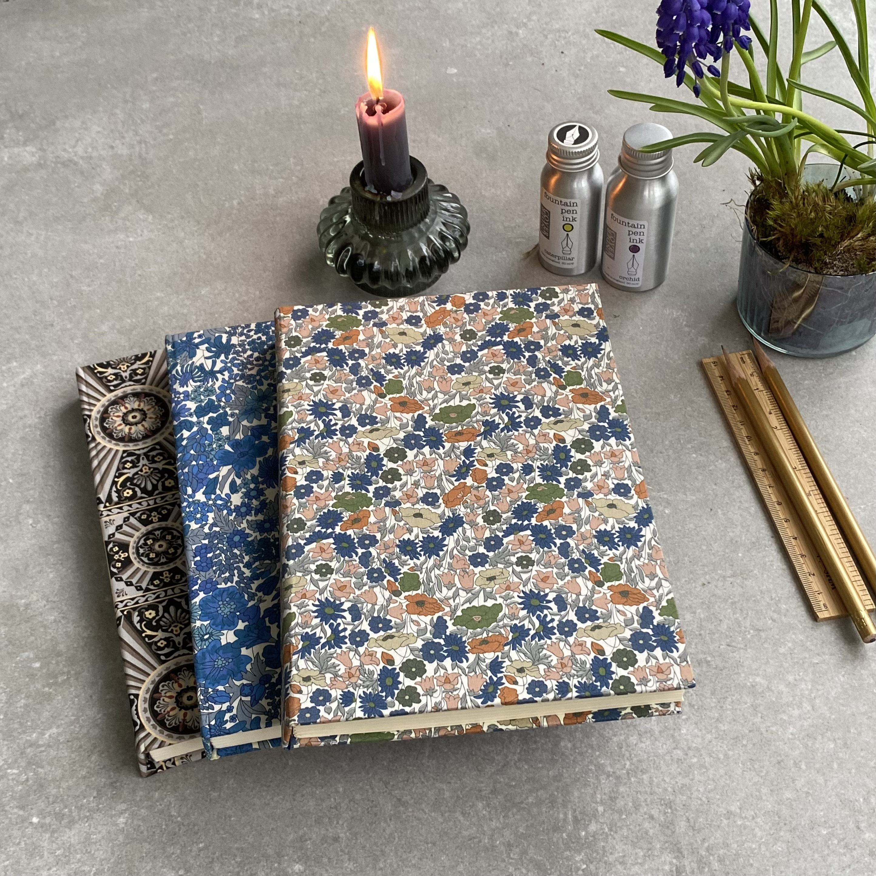 Liberty Fabric Baumwolle A5 Adressbuch