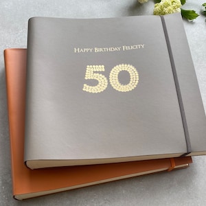 Your Year, Your Story: mijlpaalalbum van gerecycled leer in 28 prachtige kleuren