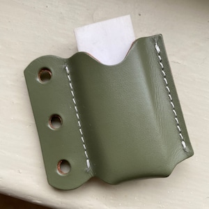 Recycled Leather Encased Rubber for A5 Binder