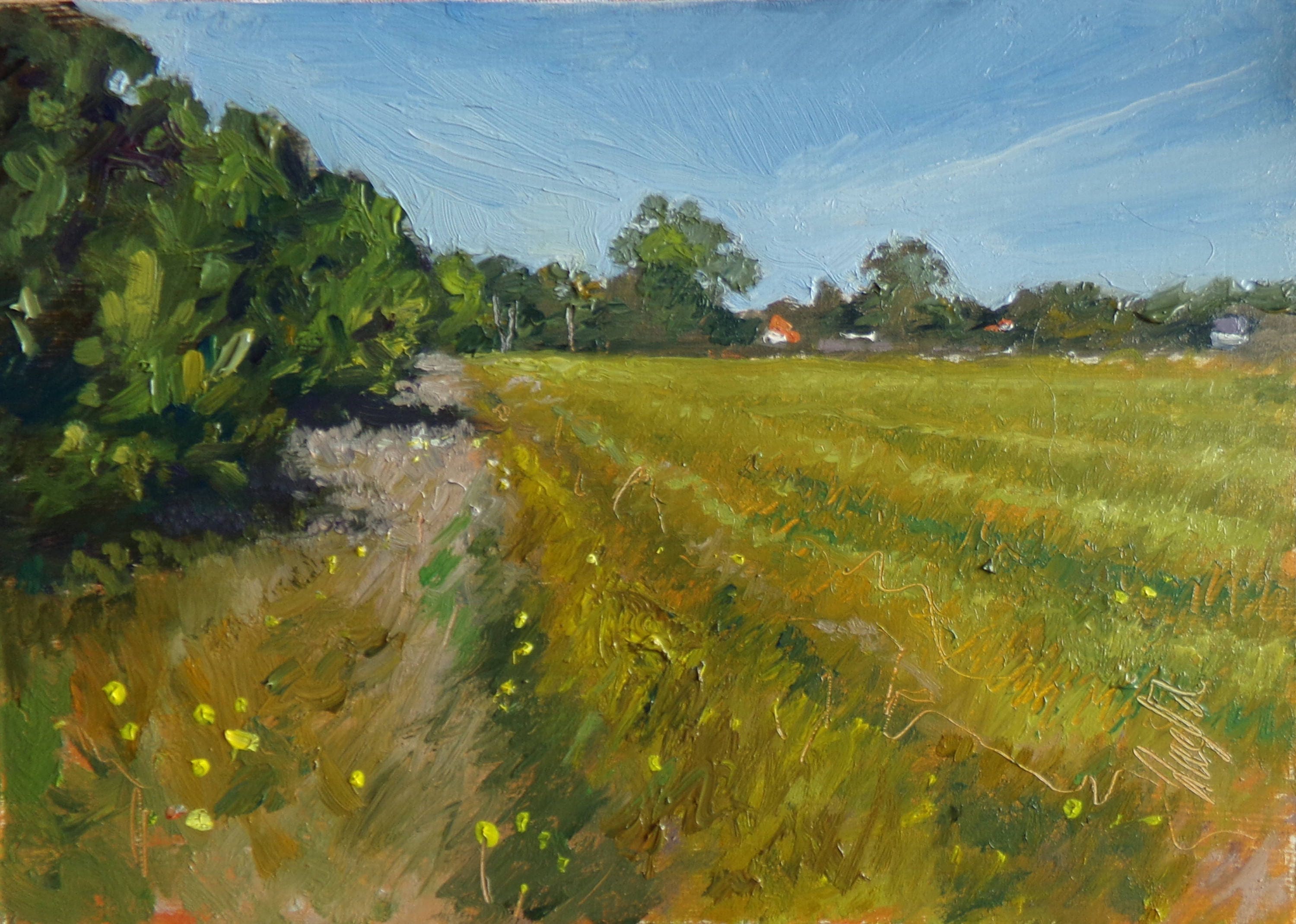 Original Oil Painting of Poland Polish landscape Polish Etsy