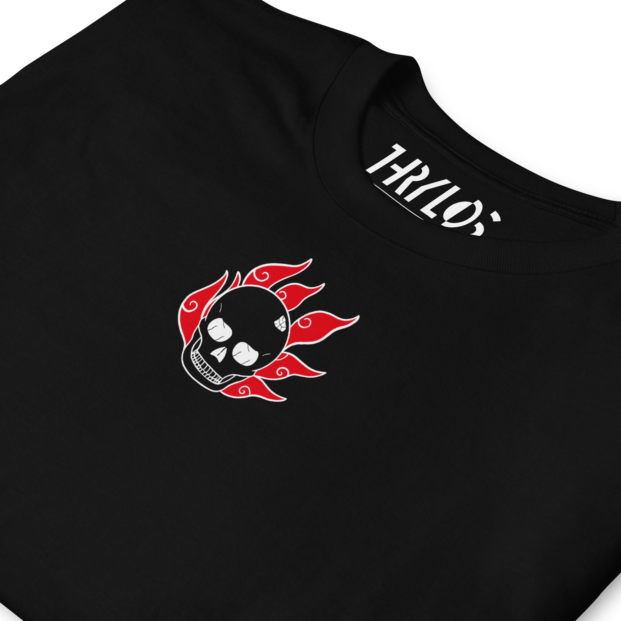 Gashadokuro Skeleton Flames T-shirt 