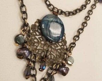 Teal Dear - Elegant Vintage Style Necklace - Timeless