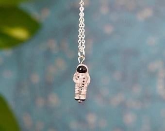 ASTRONAUT NECKLACE | Space Jewellery. Space Jewelry Gift. Astronomy Necklace. Astronaut Necklace for Men/Women. Nasa Inspired Necklace