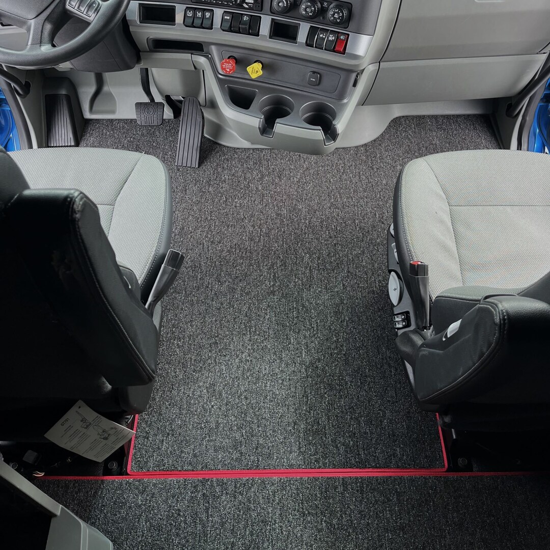 Kenworth T680/W990 Premium Waterproof Carpet Floor Mats RED Etsy