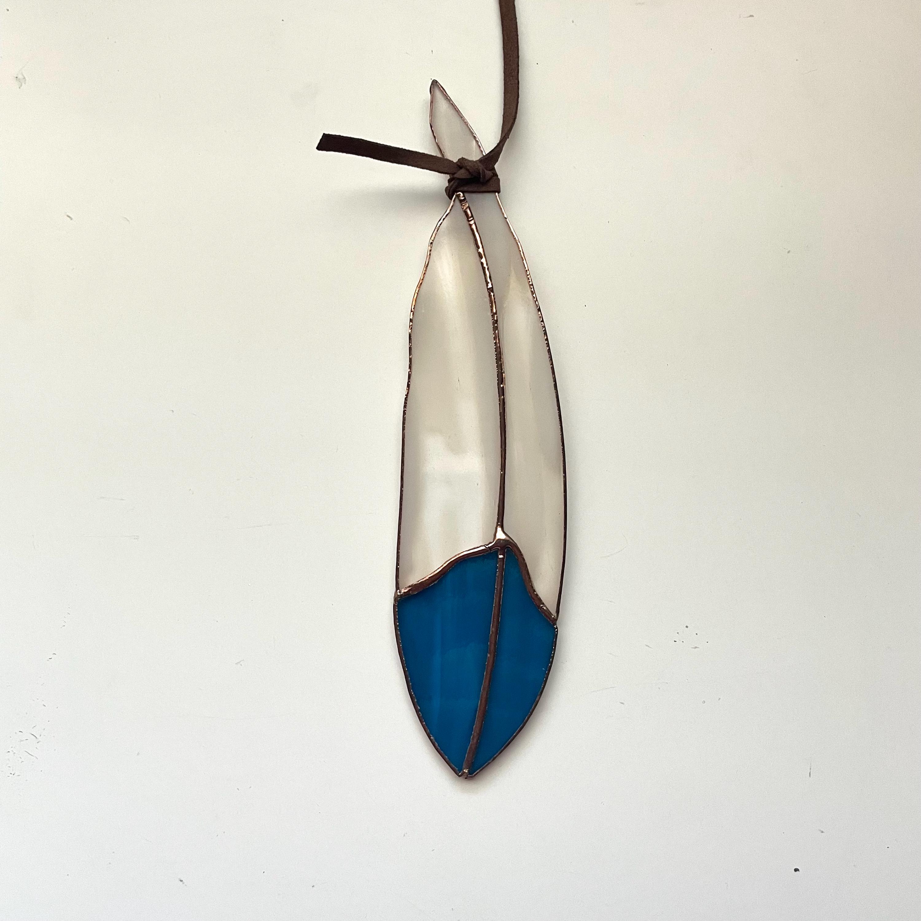Atsos Feather (white collection) — Colin Adrian Glass
