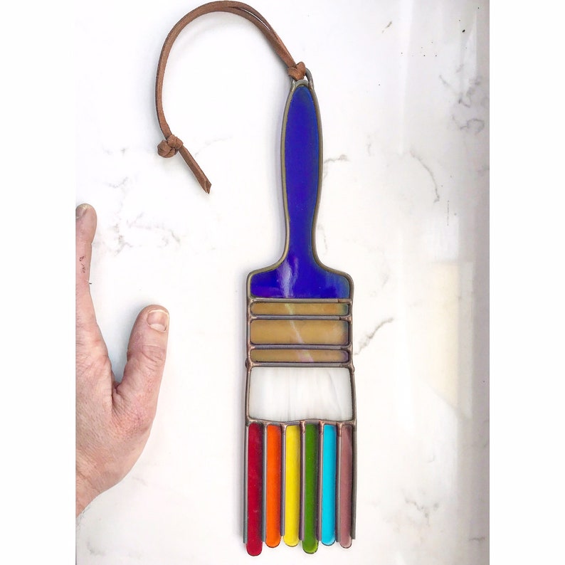 Rainbow Paint Brush Etsy