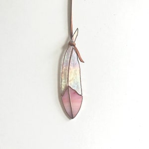 Mini Classic Stained Glass Feather