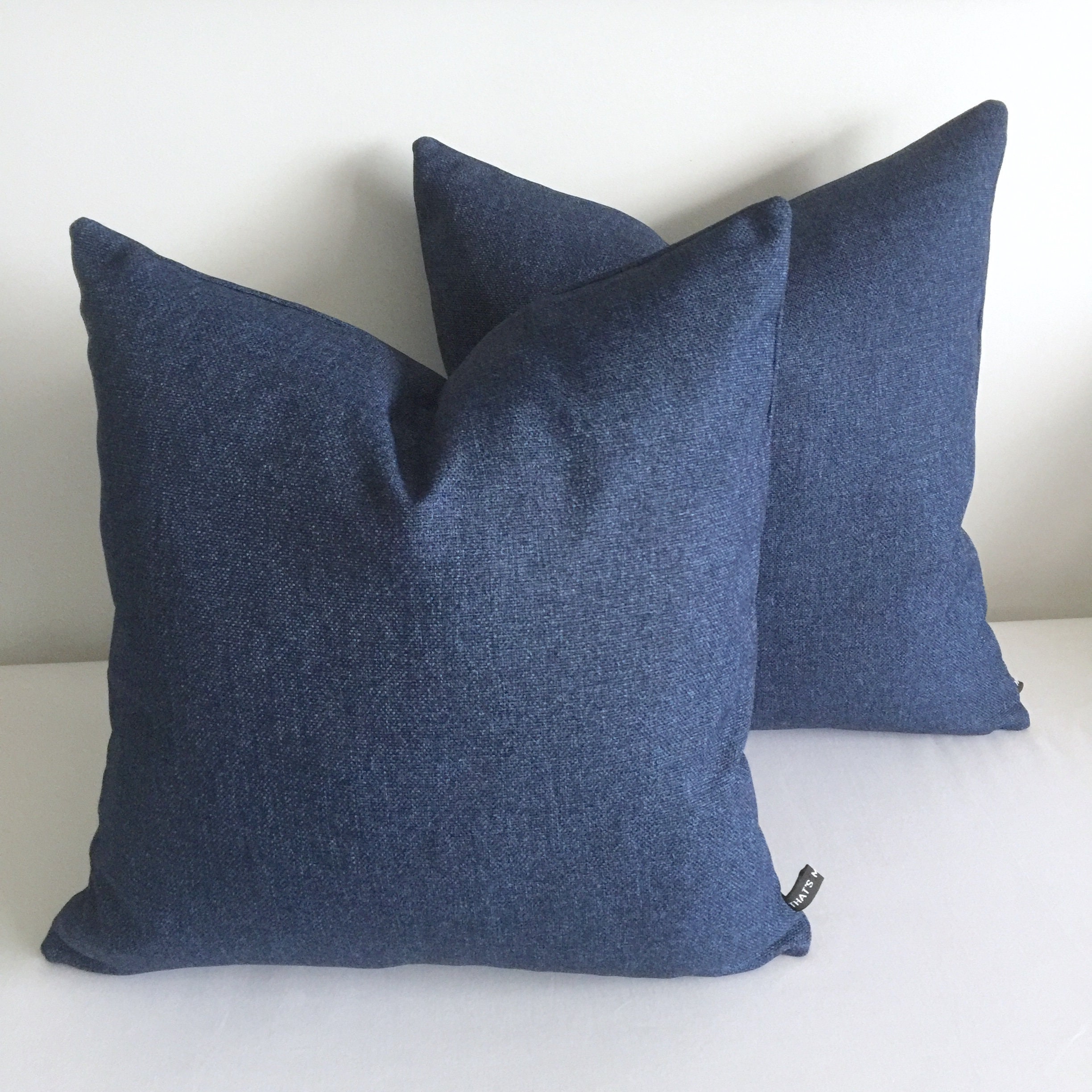 Navy cushion cover/Navy cushion/Dark blue cushion or Etsy