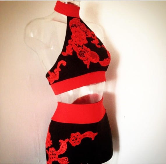 halter neck gym top