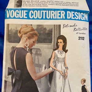 1969 Vogue 2112 - UNCUT, size 12/34" bust