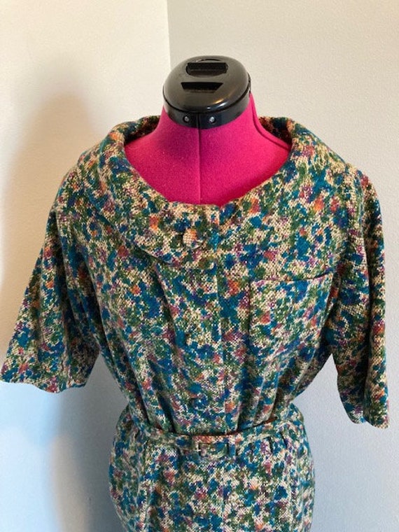 1960s David Crystal Dress - 44" Bust