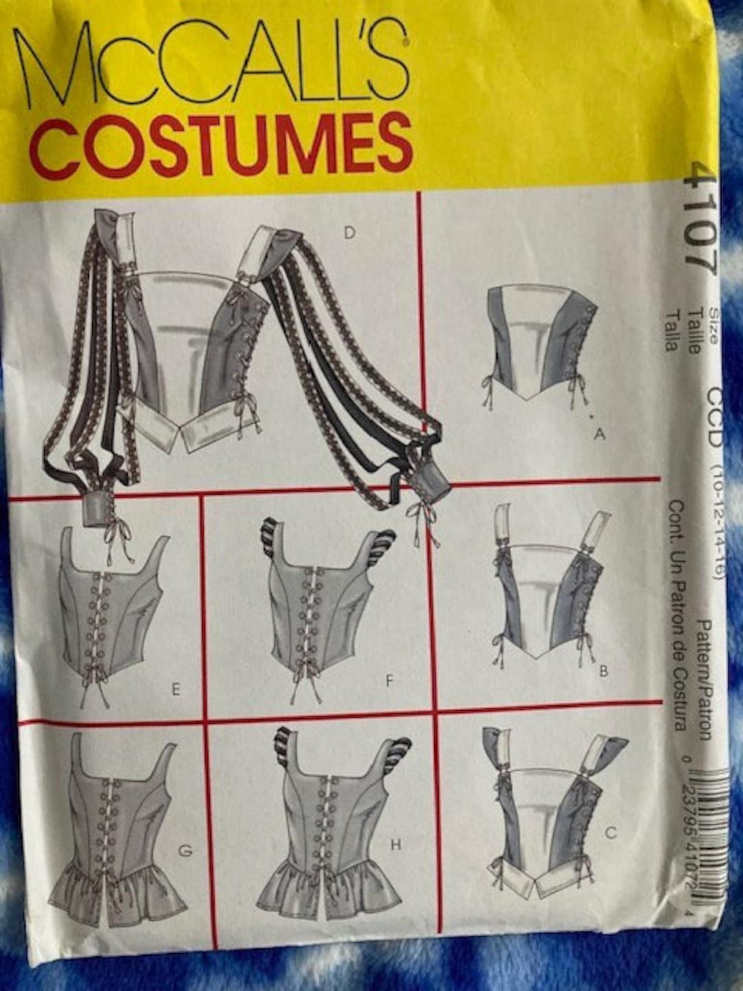 UNCUT Mccall's Patterns for Renaissance Costumes - Etsy