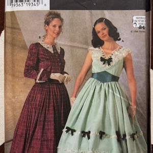 UNCUT Simplicity 7312  - Shirley Botsford Design Civil War Dresses, sizes 4-8