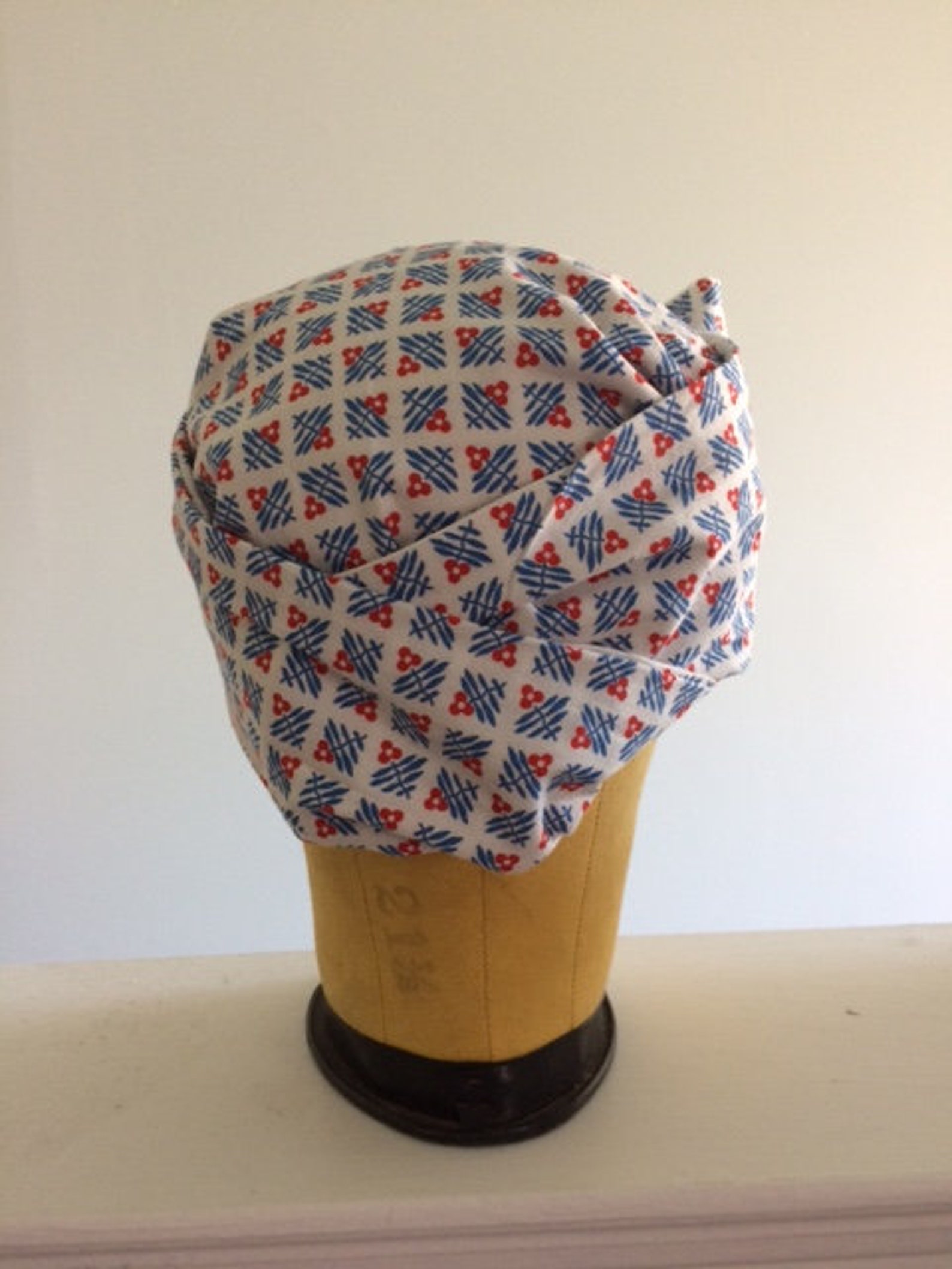 1940s Style Turban in Repo Fabric | Etsy