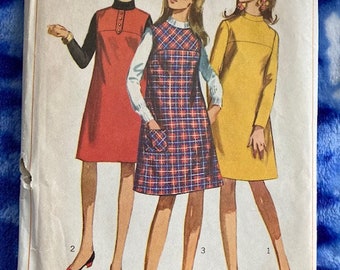 1960s Jumper Patterns - sizes 10-12, factory folded