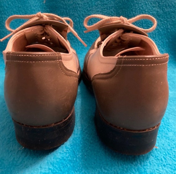 Lazy Bones Spectator Oxfords, ladies size 6 - image 5