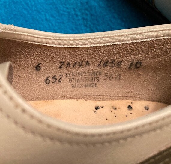 Lazy Bones Spectator Oxfords, ladies size 6 - image 7